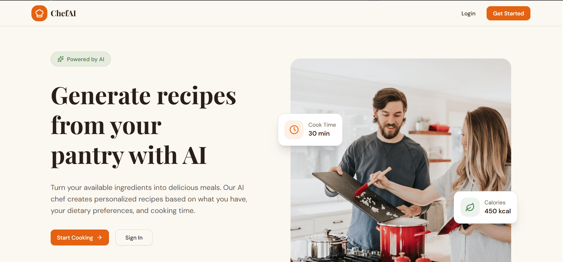 AI Recipe Generator